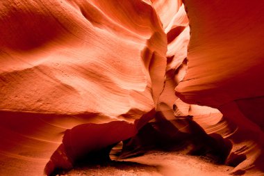 The famous Antelope Canyon in Arizona, USA clipart