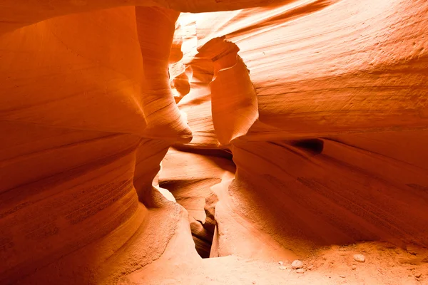 El famoso Antelope Canyon en Arizona, EE.UU. — Foto de Stock
