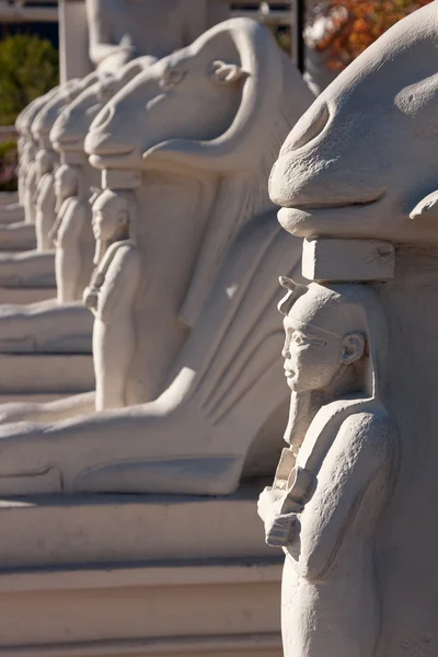 Statue egizie — Foto Stock