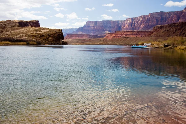 Colorado River at Lees Ferry Crossing — Stock Photo, Image