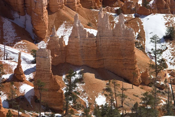 Inverno em Bryce Canyon National Park — Fotografia de Stock