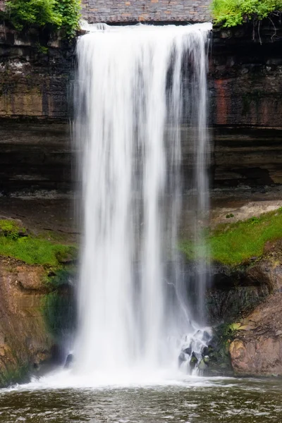 Minnehaha Falls ubicado en Minneapolis Minnesota —  Fotos de Stock