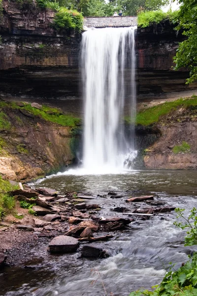 Minnehaha Falls situato a Minneapolis Minnesota — Foto Stock