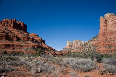 Courthouse Butte in Sedona, Arizona clipart