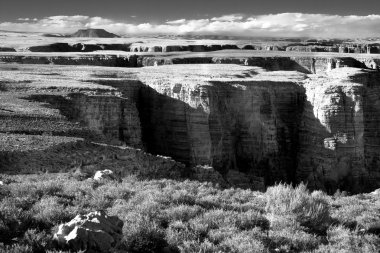 Grand Canyon'ın peyzaj oyulmuş