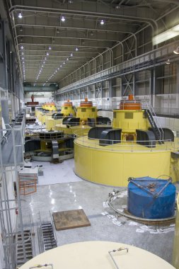 Generators at Glen Canyon Dam clipart