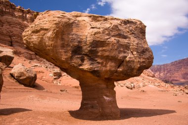Balanced Rock at Lee's Ferry clipart