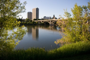 Şehir merkezindeki saskatoon