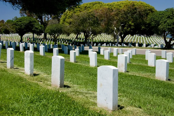 Fort rosecrans nemzeti temető — Stock Fotó