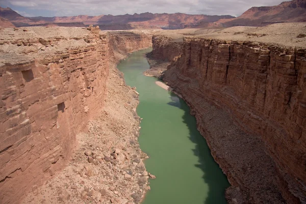 Colorado Fluss von der Navajo Brücke — Stockfoto