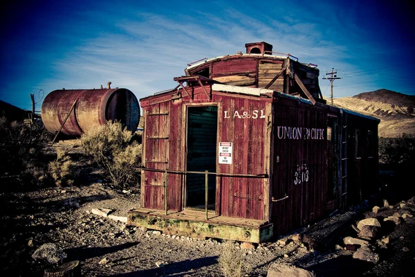 Converted Caboose — Stock Photo, Image