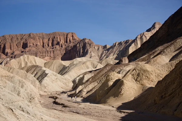 Золотой каньон Долины Смерти — стоковое фото