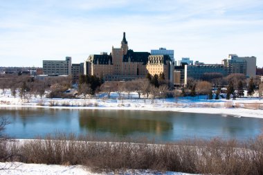 Saskatoon in Winter clipart