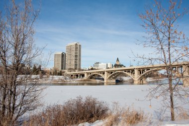 Winter in Saskatoon clipart