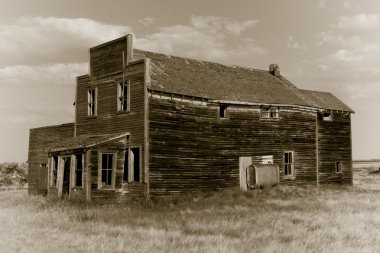 Old Abandoned General Store clipart