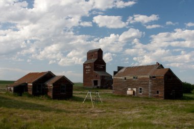 Old Prairie Ghost Town clipart