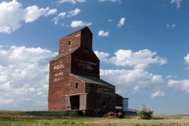 Old Prairie Grain Elevator clipart