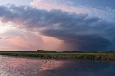 Storm Cloud on the Prairies