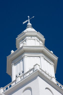 Steeple of the St. George Utah Temple clipart