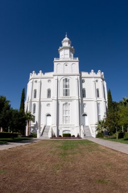 St. George Utah Temple clipart