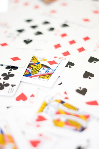 stock image Random Playing Cards