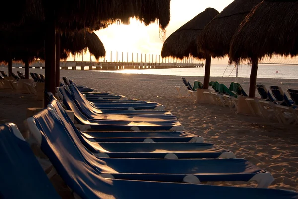 Beach Chairs on the Beach — Stock Photo, Image