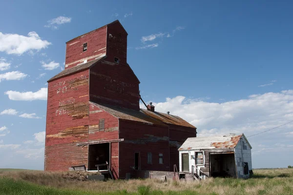 Canadian Prairie Grain Ascensore — Foto Stock