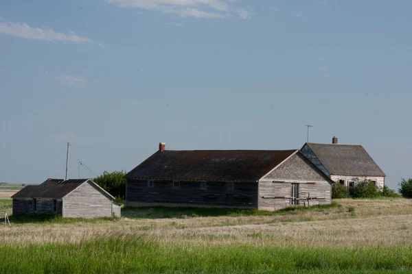 Oude praire homestead — Stockfoto