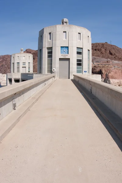 Hoover Dam Intake Tower on the Arizona Side of the Border — Stock Photo, Image