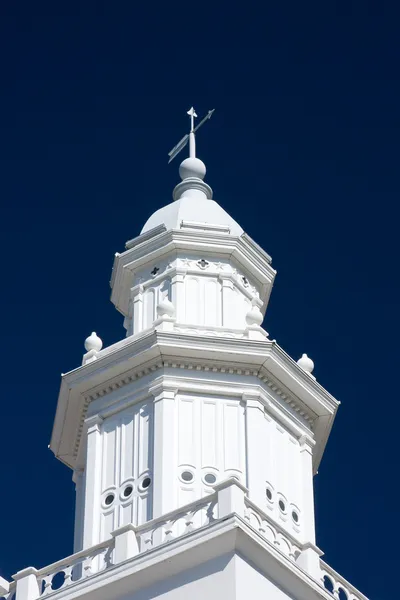 St. george, utah Tapınağı kule — Stok fotoğraf