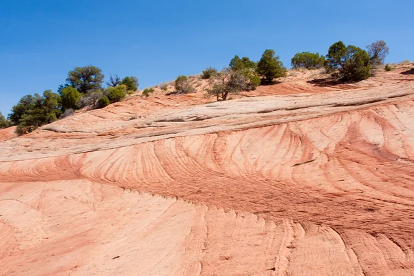 砂岩の岩のパターン — ストック写真