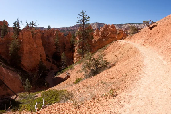Vílí stezka v Bryce Canyonu — Stock fotografie