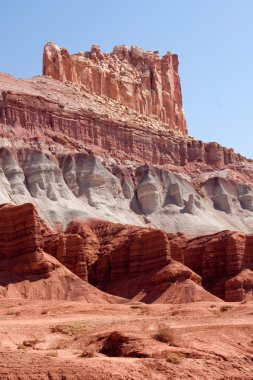 The Castle at Capitol Reef National Park clipart