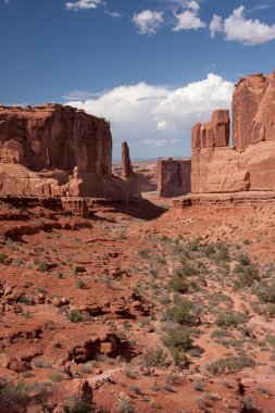 Park Avenue at Arches National Park clipart