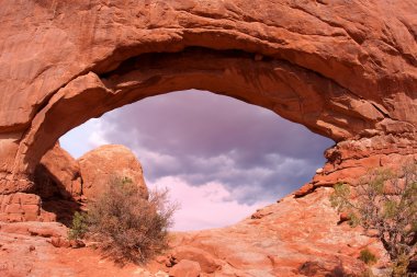 arches national Park Güney pencere