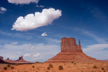 The Mittens at Monument Valley clipart
