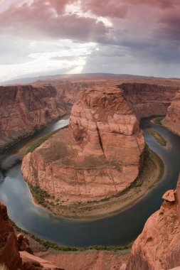 Arizona, Page yakınlarında Horseshoe Bend.