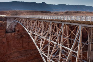 grand canyon ve colorado Nehri üzerinde Navajo köprü