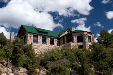 Grand Canyon Lodge on the North Rim clipart