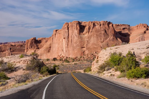Autostrada deșertului — Fotografie, imagine de stoc