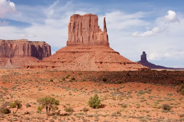 Рукавиці в Monument Valley — стокове фото