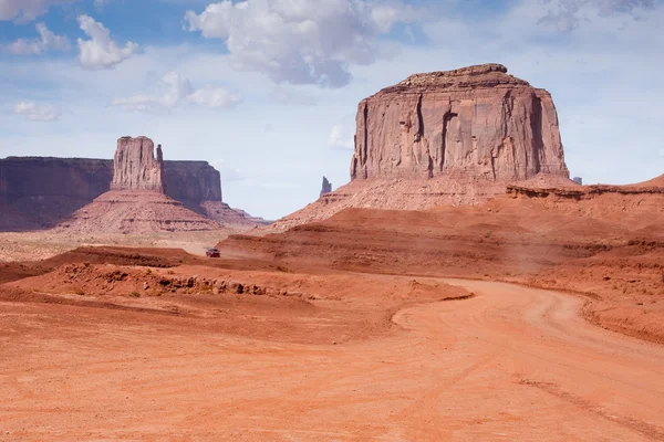 As Mitenes no Monument Valley — Fotografia de Stock