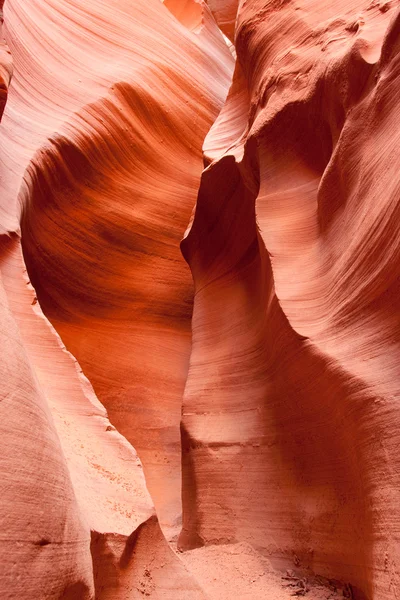 De muren van lagere antelope canyon — Stockfoto