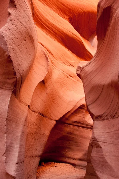 De muren van lagere antelope canyon — Stockfoto
