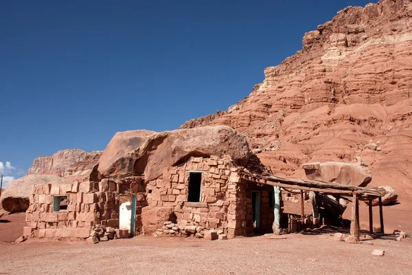 Native American dwellings — Stock Photo, Image