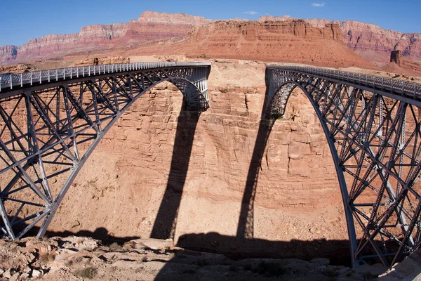 Grand canyon ve colorado Nehri üzerinde Navajo köprü — Stok fotoğraf