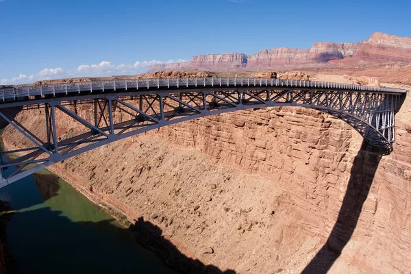 Navajo Bridge over the Colorado River and the Grand Canyon — Stock Photo, Image