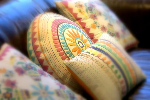 装飾的な枕 ロイヤリティフリーのストック画像