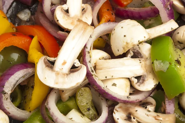 Closeup Mushrooms Vegetables — Stock Photo, Image