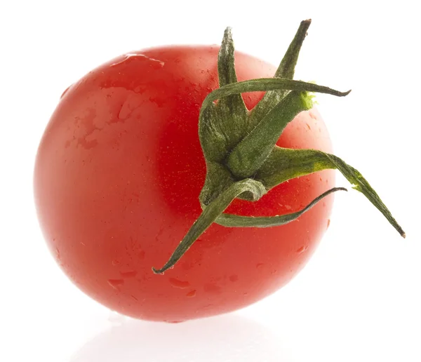 Körsbär Tomat Isolerad Vit Bakgrund — Stockfoto
